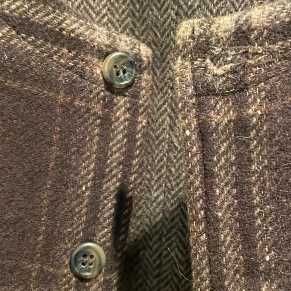 A Line Anne Klein Reversible Vest Herringbone/Plaid - Picture 7 of 12